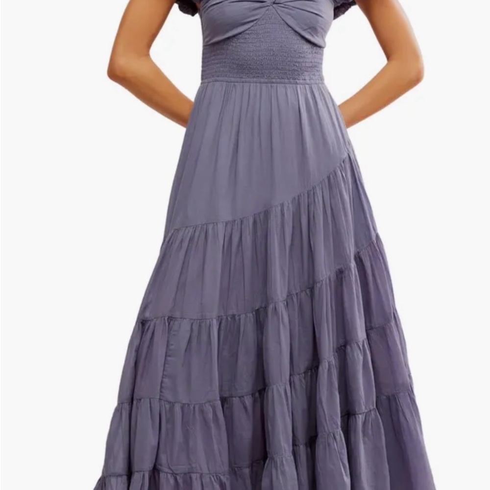 Free People Lavender Maxi Dress